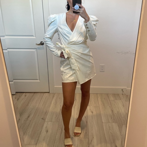 NWT LPA Revolve Linen Dress - Picture 6 of 16